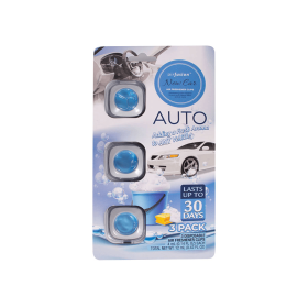 3 Pack Car Air Fresheners - Long Lasting Vent Clips For Men & Women, 3 Pack Up To 90 Days Fits All Car Refresher Odor Eliminator (Air Fresheners: New Car)