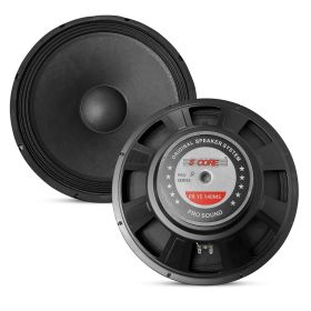 5 Core 15" Subwoofer Speaker 2000W Full Range PA DJ Audio Sub Woofer 8Ohm Bass Replacement Driver (SKU: FR 15 140 MS)